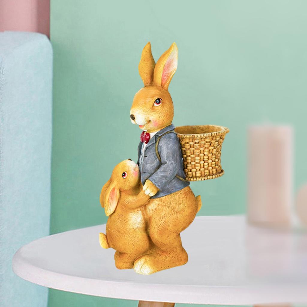 Rabbit Fairy Garden Figurine Miniature Micro Landscape Home Decoration