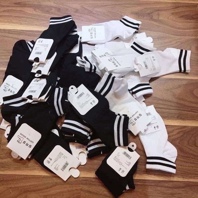 Set 10 đôi tất kẻ