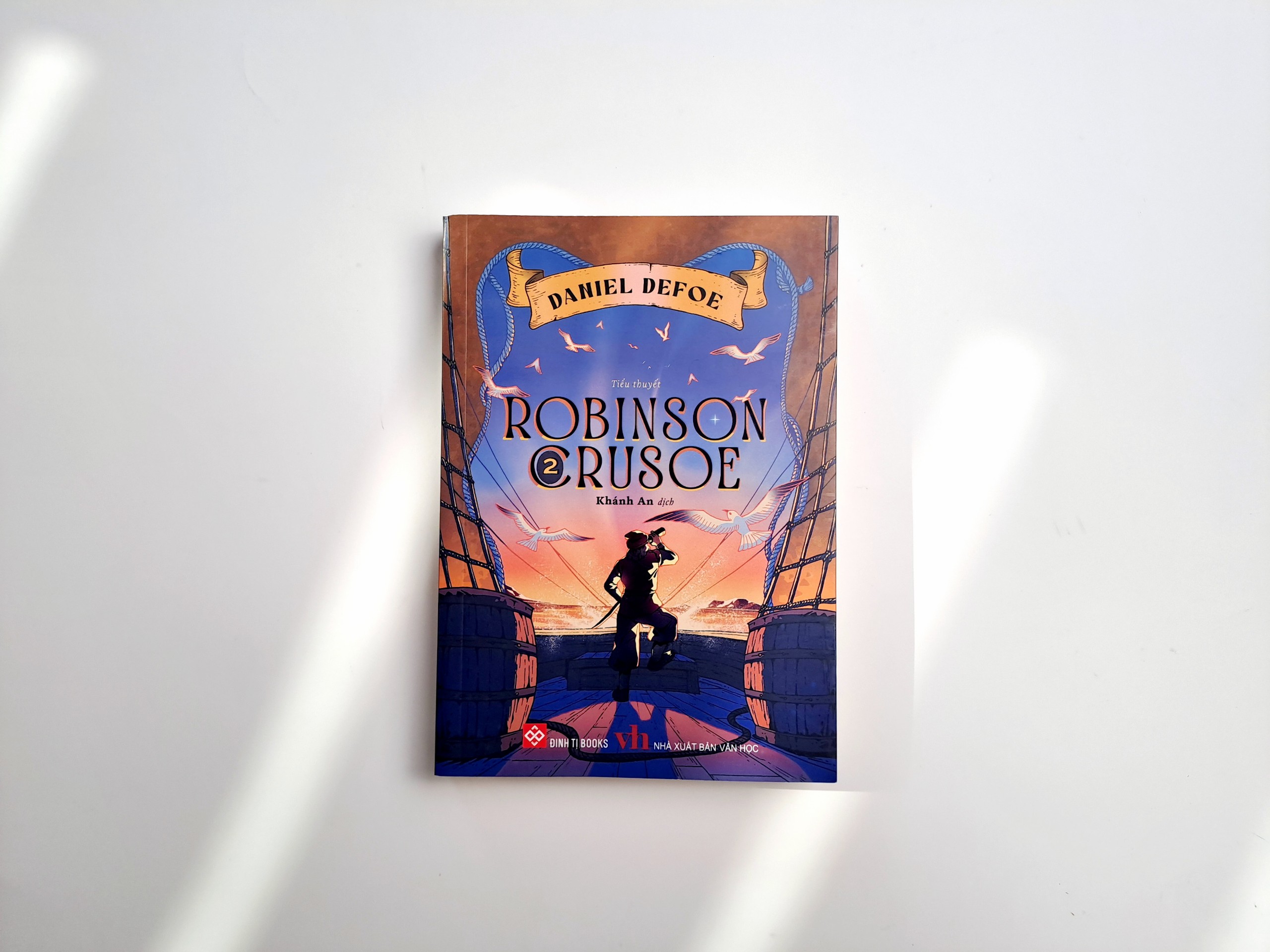 Sách - Robinson Crusoe - Daniel Defoe (Combo 2 tập)