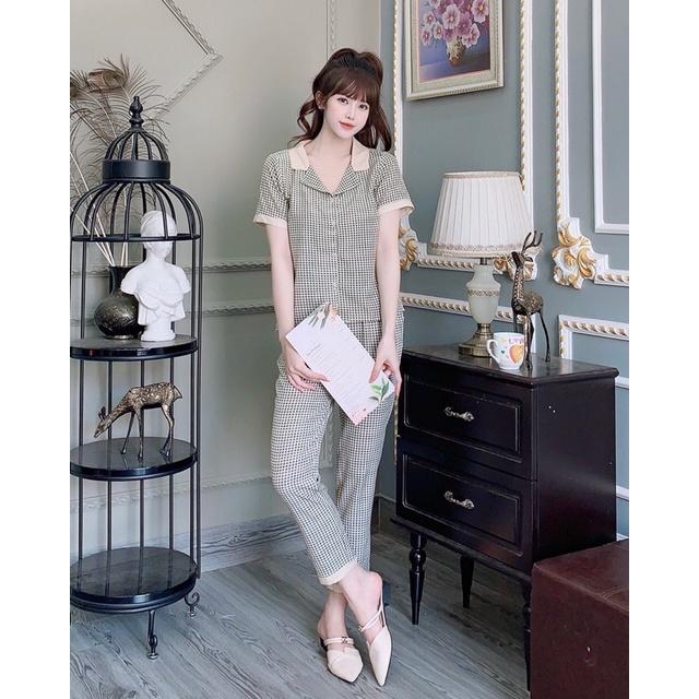 Đồ bộ mặc nhà, chất lụa
