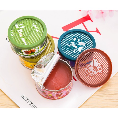 Hộp Sáp Thơm DÁNG TRÒN Để Nhà Vệ Sinh, Phòng Ngủ, Nhà Tắm, Khử Mùi Hôi - JL - GIAO NGẪU NHIÊN