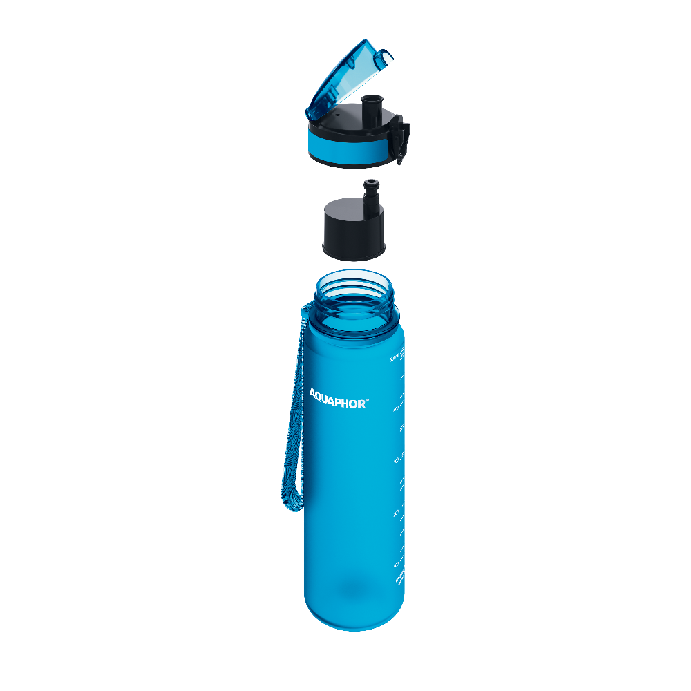 Bình Lọc Cầm Tay Bottle City Aquaphor Màu Xanh Dương
