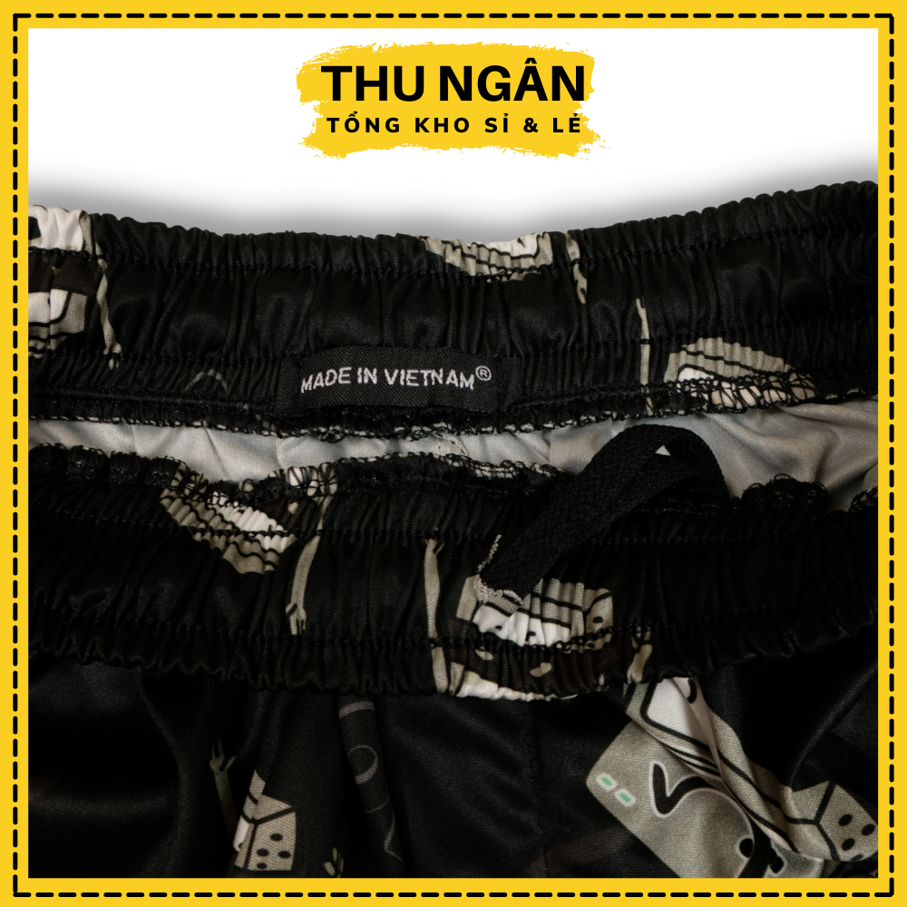 Quần Đùi Thun Unisex Cho Nam Nữ Chất Đẹp Cao Cấp Mặc Nhà 20034