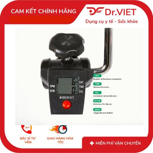 Xe đạp tập thể dục tay chân TD001P-6C