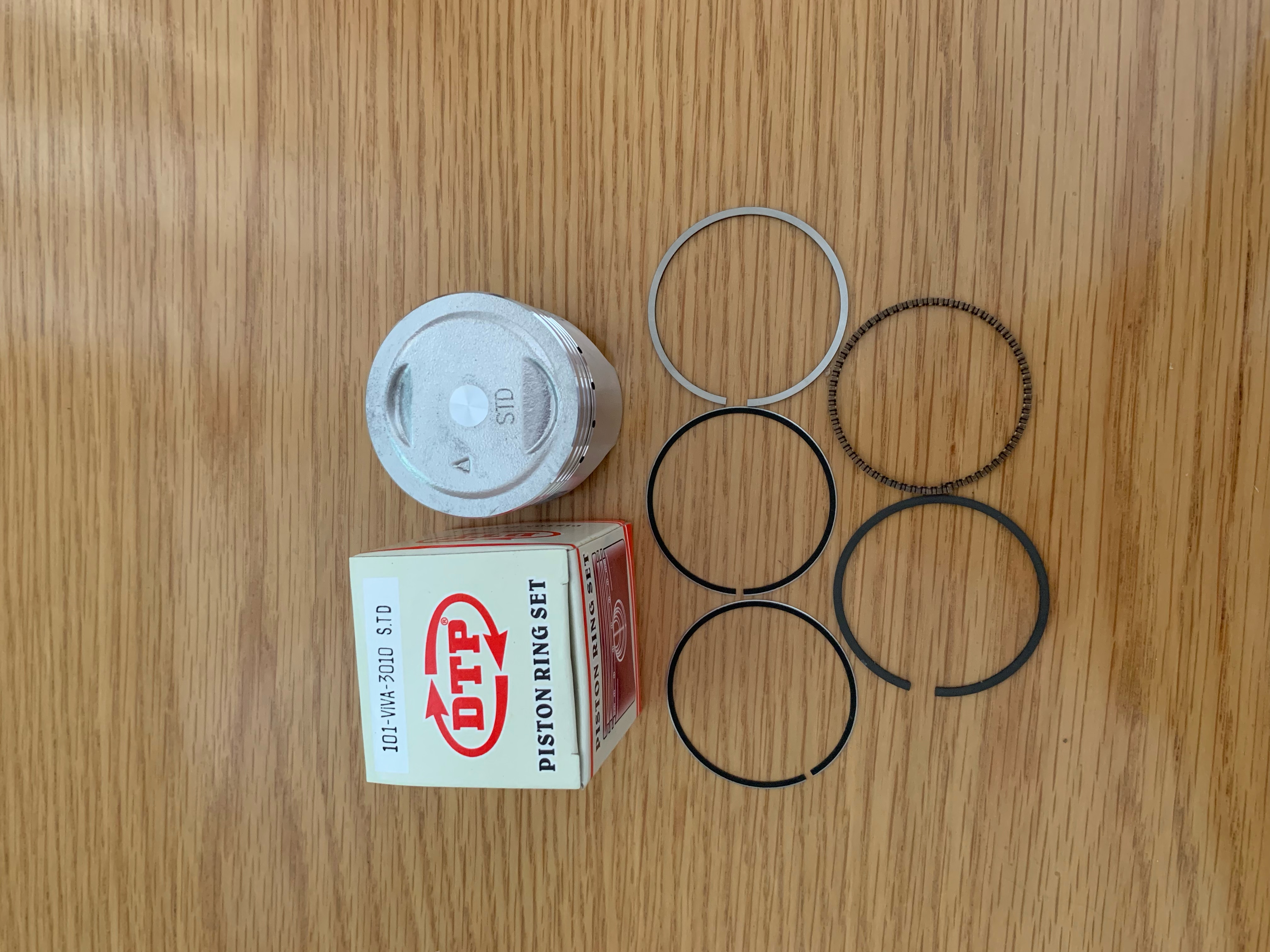 Bộ piston bạc dành cho xe VIVA