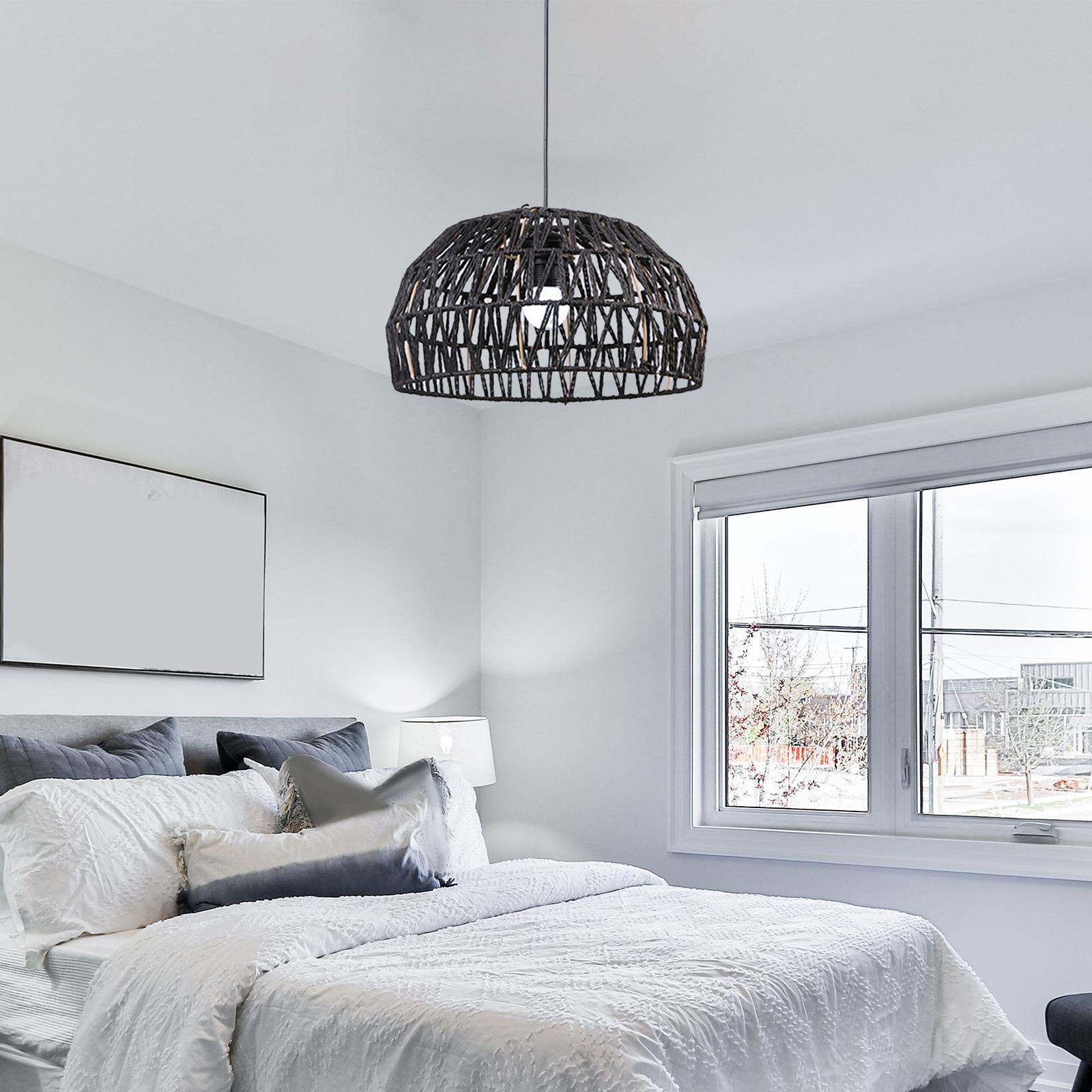 Pendant Lamp Shade Rattan Decoration Ceiling Light Shade for Restaurant