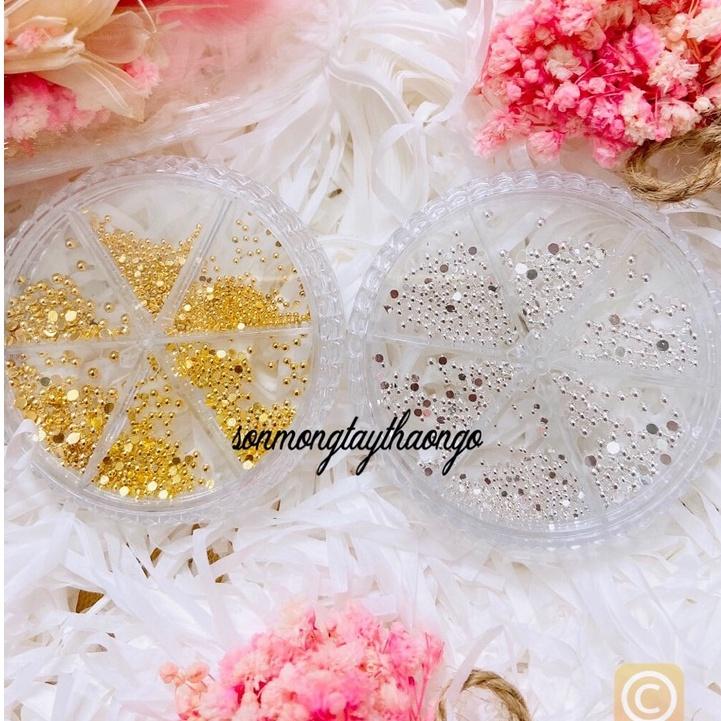 Set bi đồng cao cấp mix size dành cho Nail