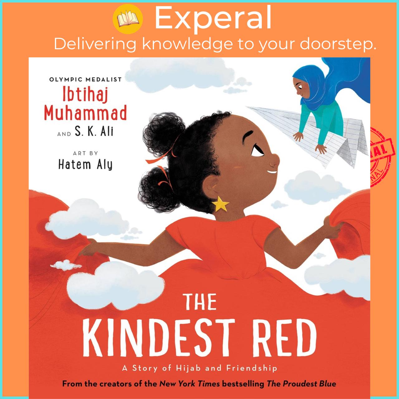 Sách - The Kindest Red : A Story of Hijab and Friendship by  (UK edition, Hardcover Picture Book)