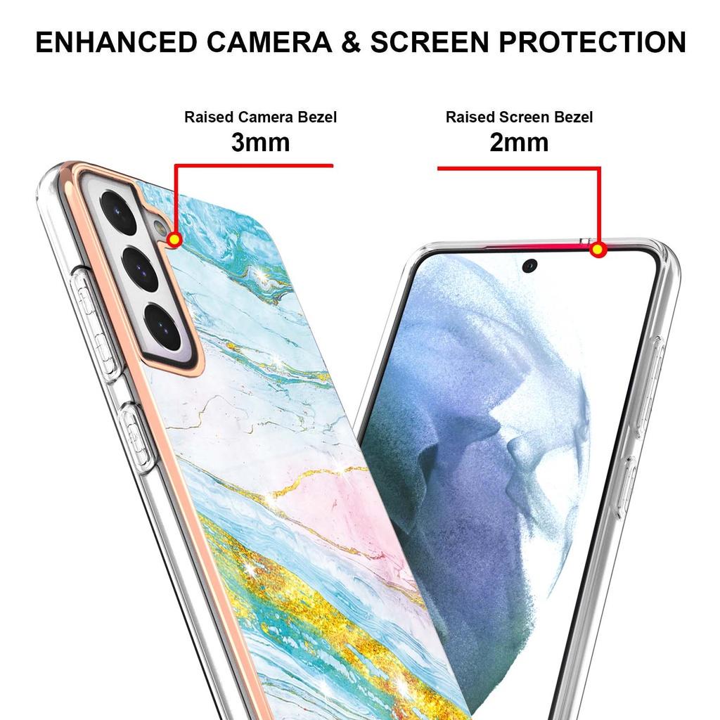 Ốp điện thoại silicon họa tiết vân đá cho Samsung Galaxy S20 Plus S20+ S20 Ultra S20 FE S21+ S21 Plus S21 Ultra S21 FE 5G