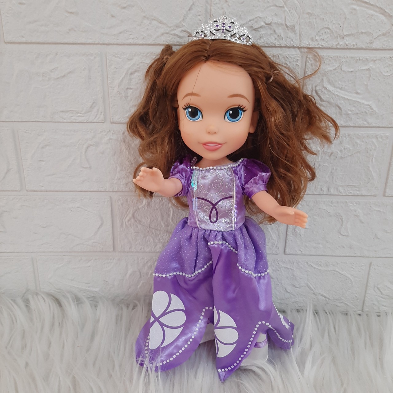 Búp Bê Mỹ Công Chúa Mắt Vẽ 30 Cm - Just Play Sofia The First Royal Sofia Doll 12 Inch