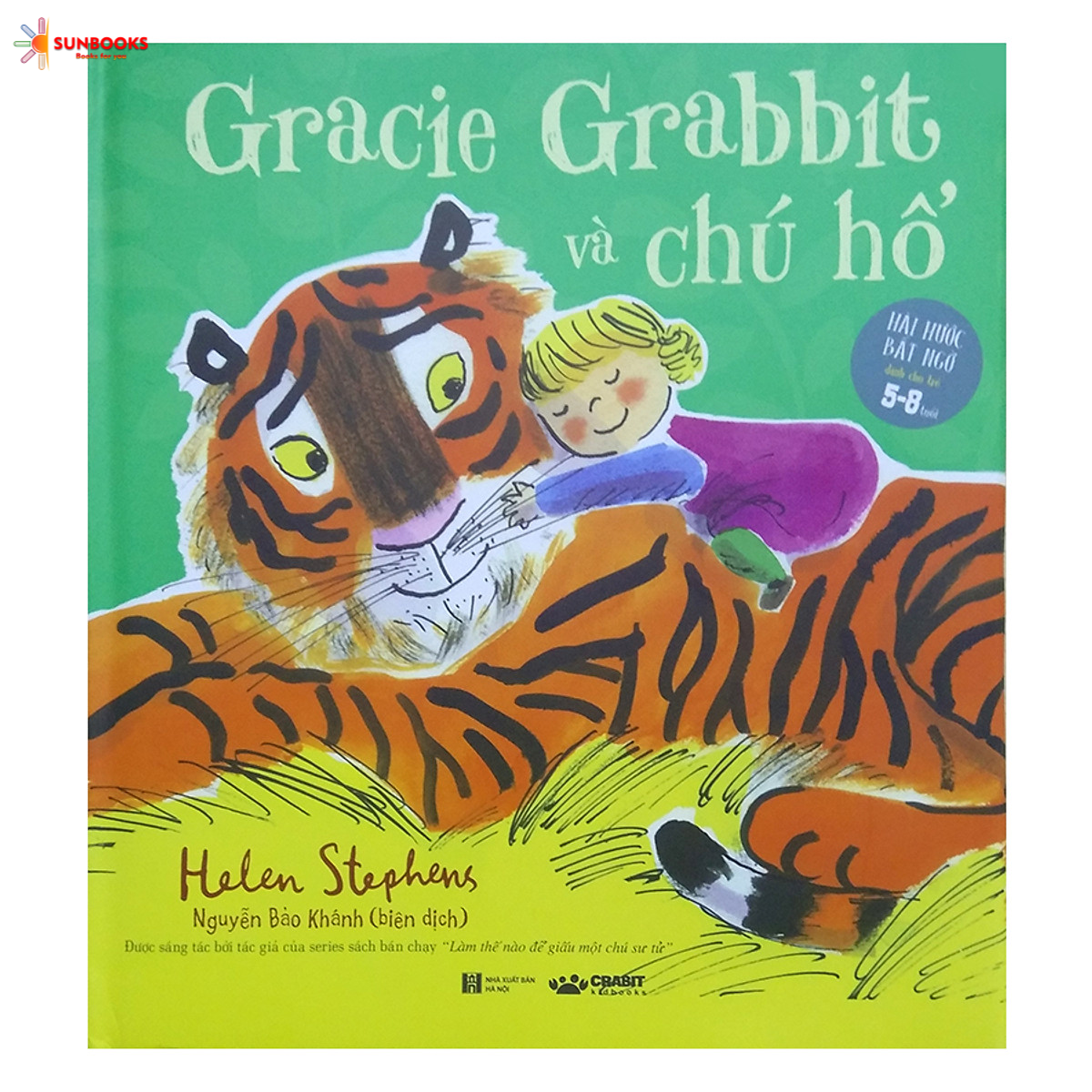 Sách - Gracie Grabbit và chú hổ - Sách truyện thiếu nhi - Crabit Kidbooks