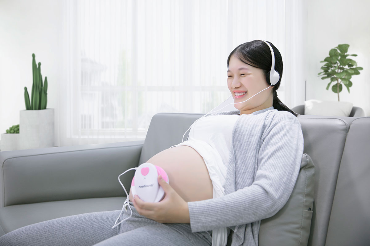 Máy đo nghe tim thai cá nhân Jumper 100S - Ghi âm trên điện thoại