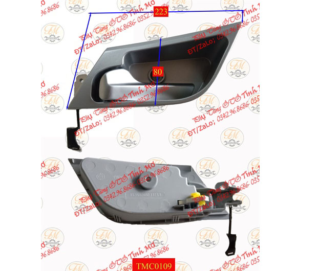 Tay cửa mở trong HOWO T5G