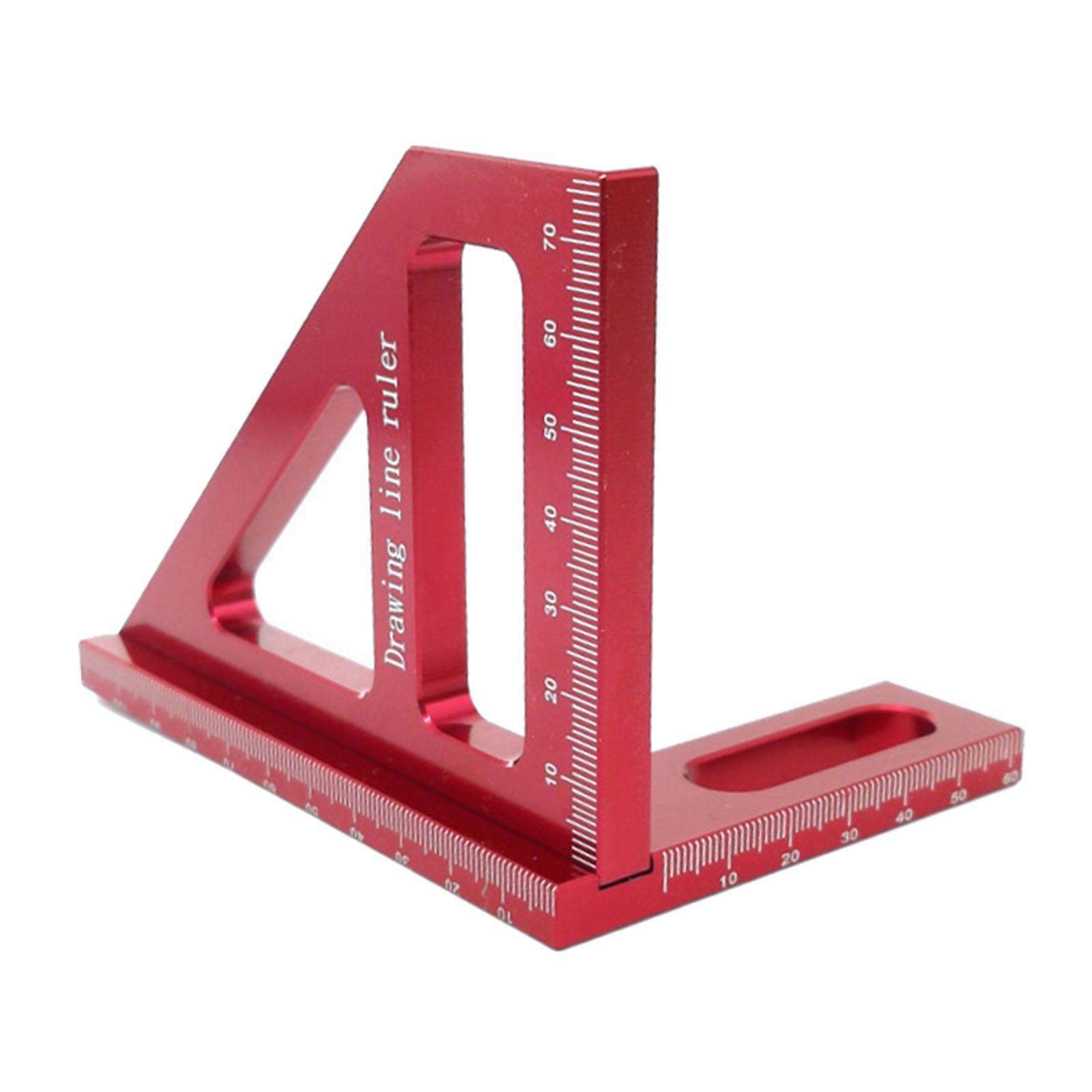 Square Angle Ruler Miter High Precision Marking Gauge for Engineer Carpenter