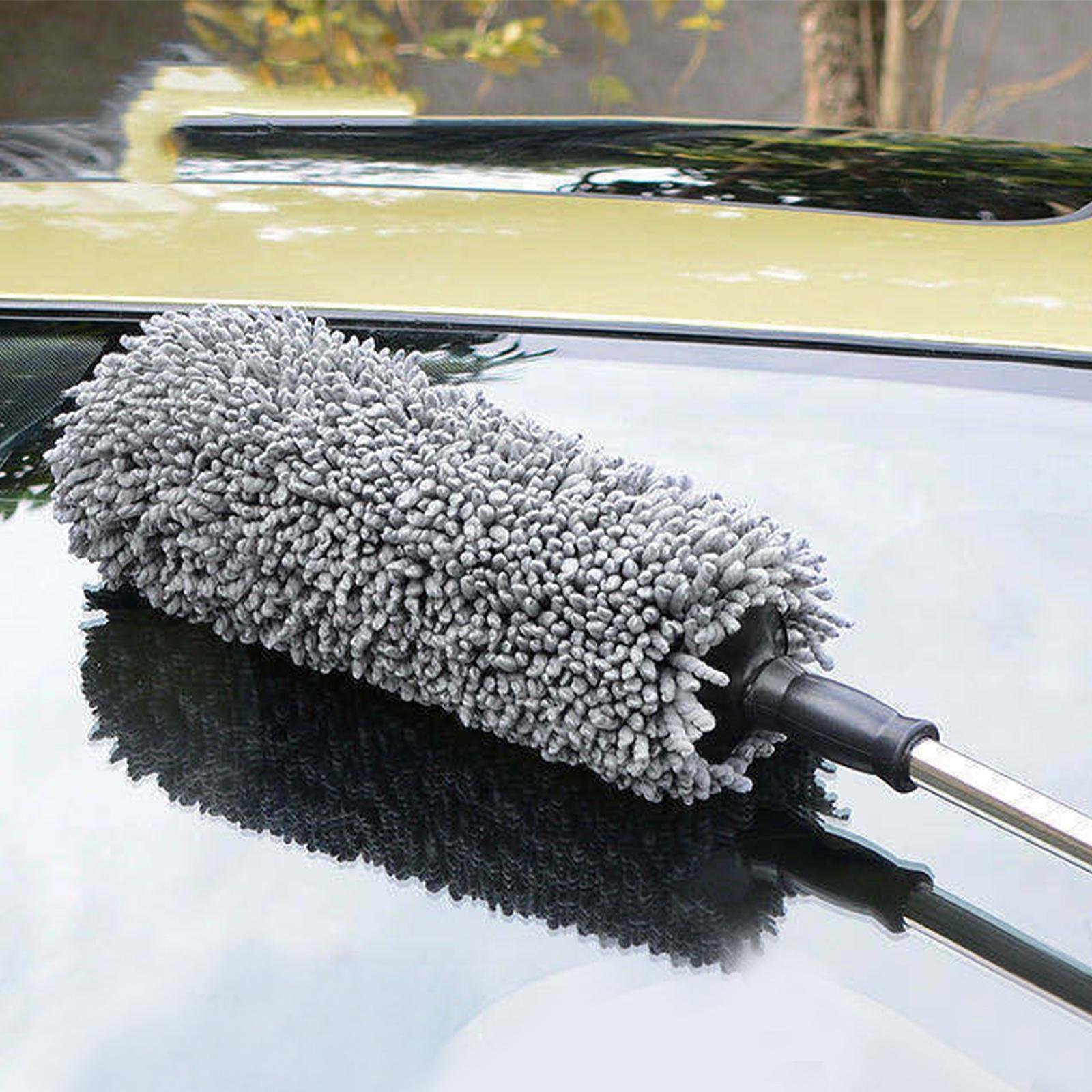 Microfiber Car Duster Interior Exterior Cleaning Tool for Truck RV