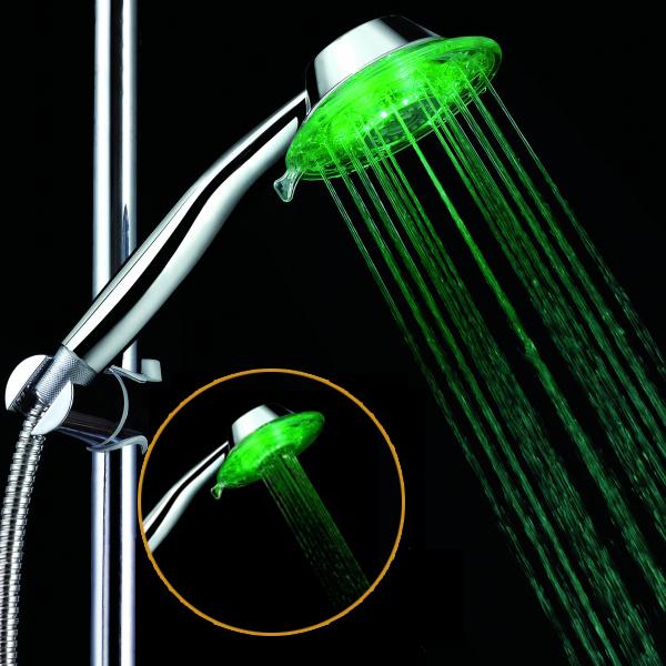 Đầu phun nước LED nhiều màu cầm tay 7 màu với 2 chế độ điều chỉnh