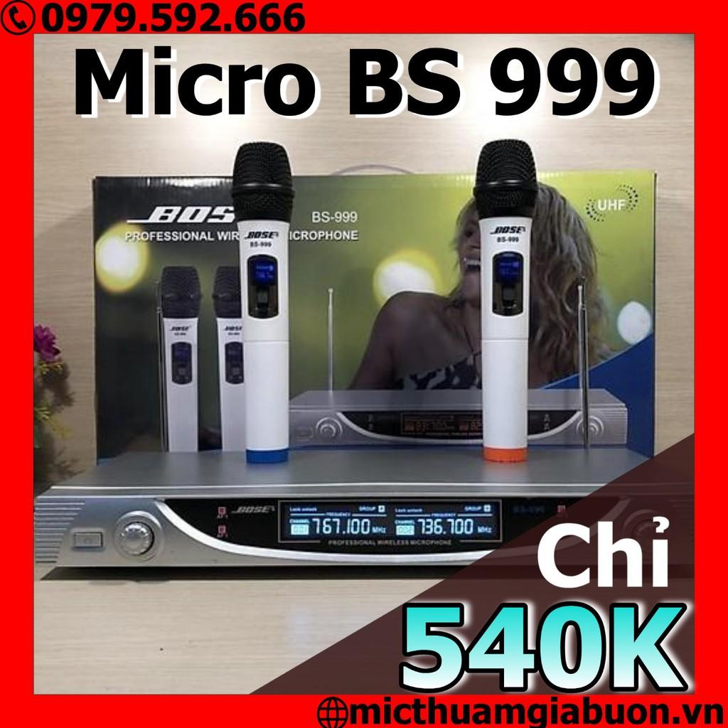 CTY MẠNH TIẾN Micro không dây BOSE BS-999(Bảo Hành 12 Tháng)