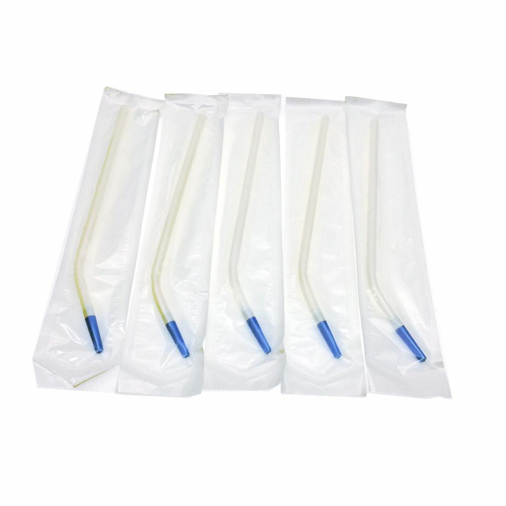 50pcs Disposable Plastic  Surgical Aspirator Suction Tube Tips Tools