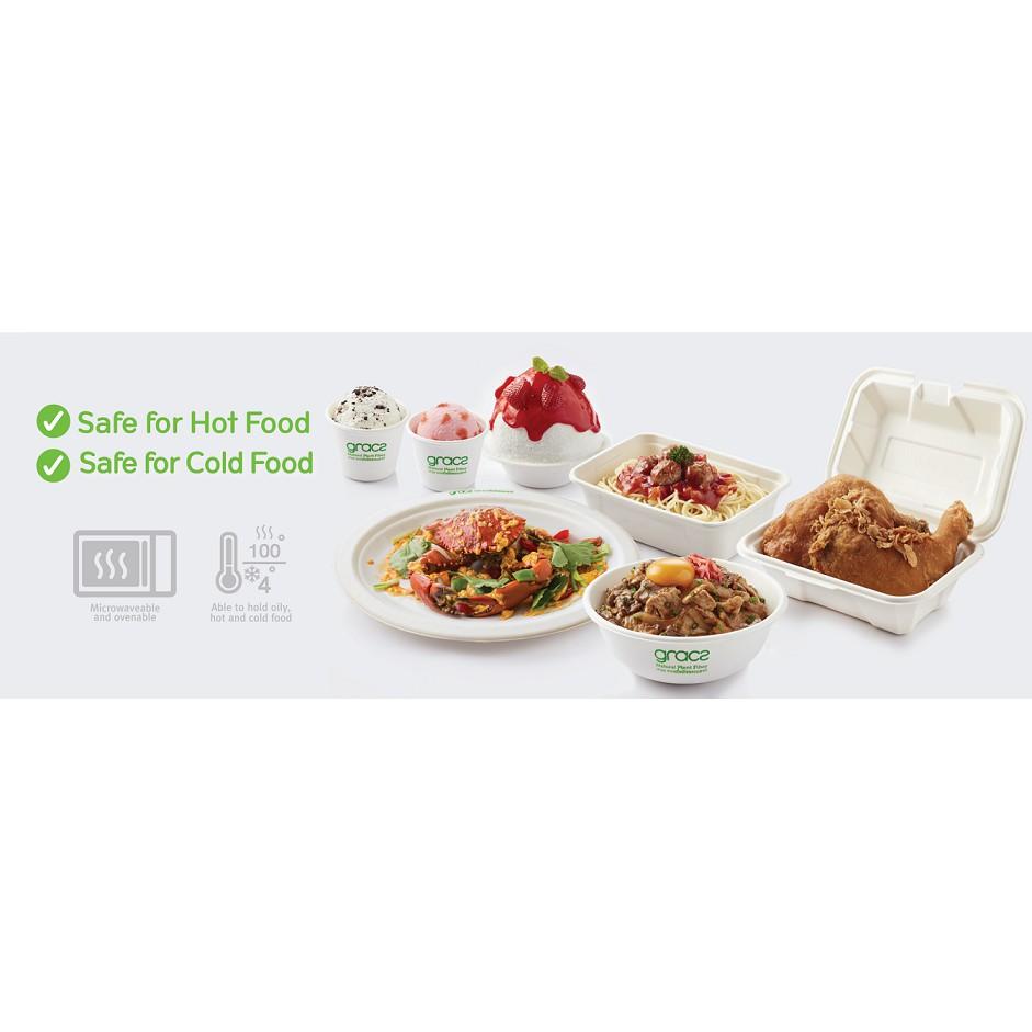 Chén bã mía Thái Lan 340ml - Thương hiệu Gracz