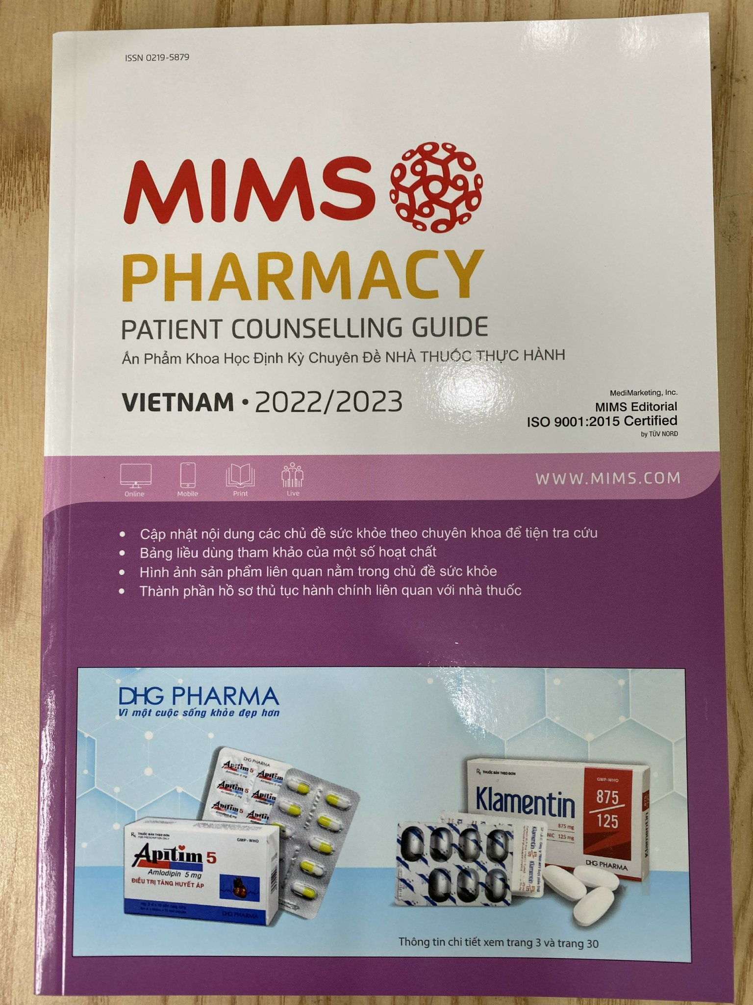 Mims Pharmacy 2020/2021 Ấn phẩm khoa học định kỳ Nhà thuốc Thực hành