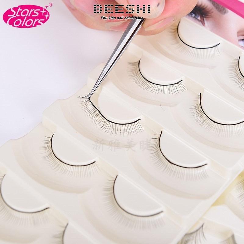 Mi giả học nối mi vỉ 5 cặp - beeshi shop nail