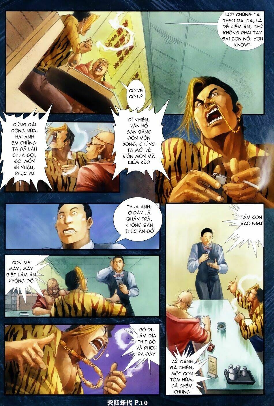 hỏa hồng niên đại hắc cốt đường chapter 39 9