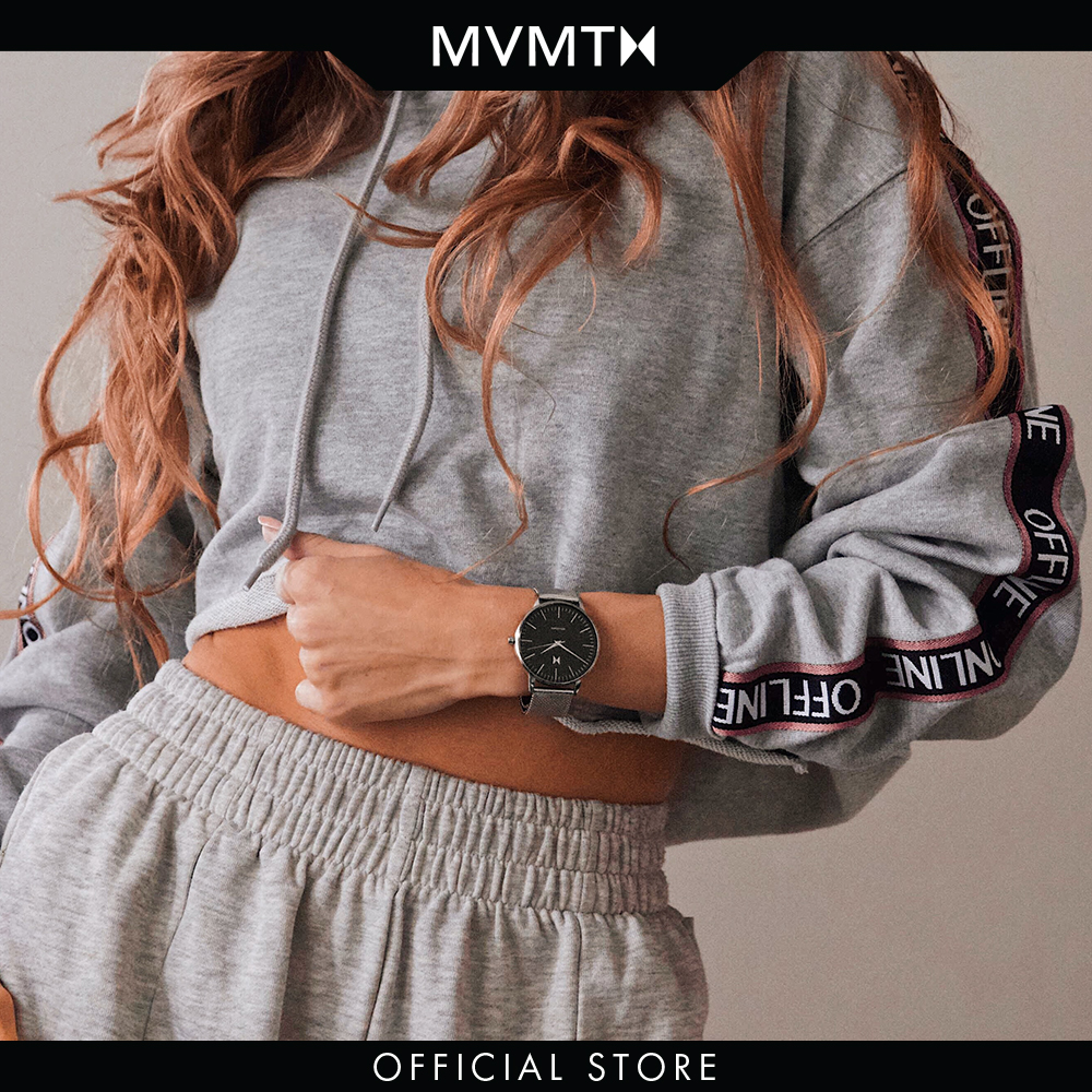 Đồng hồ Nữ MVMT dây thép không gỉ 38mm - Boulevard D-MB01-BS