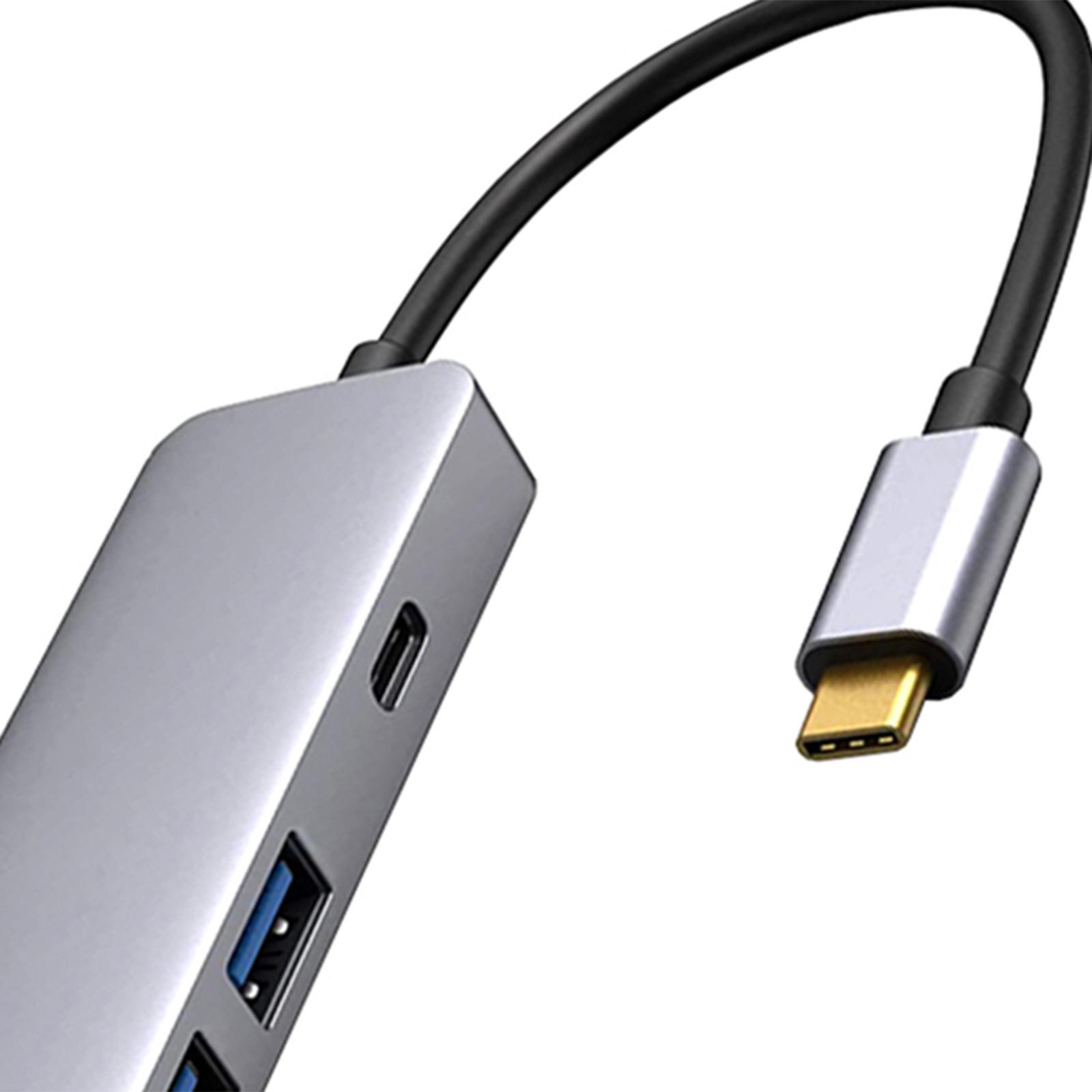 USB to 4K Hub Adapter for Monitor Phone Devices