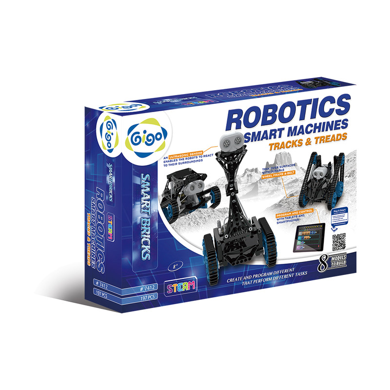 Lập Trình Smart Robotics Bánh Xích cảm biến RC 7412