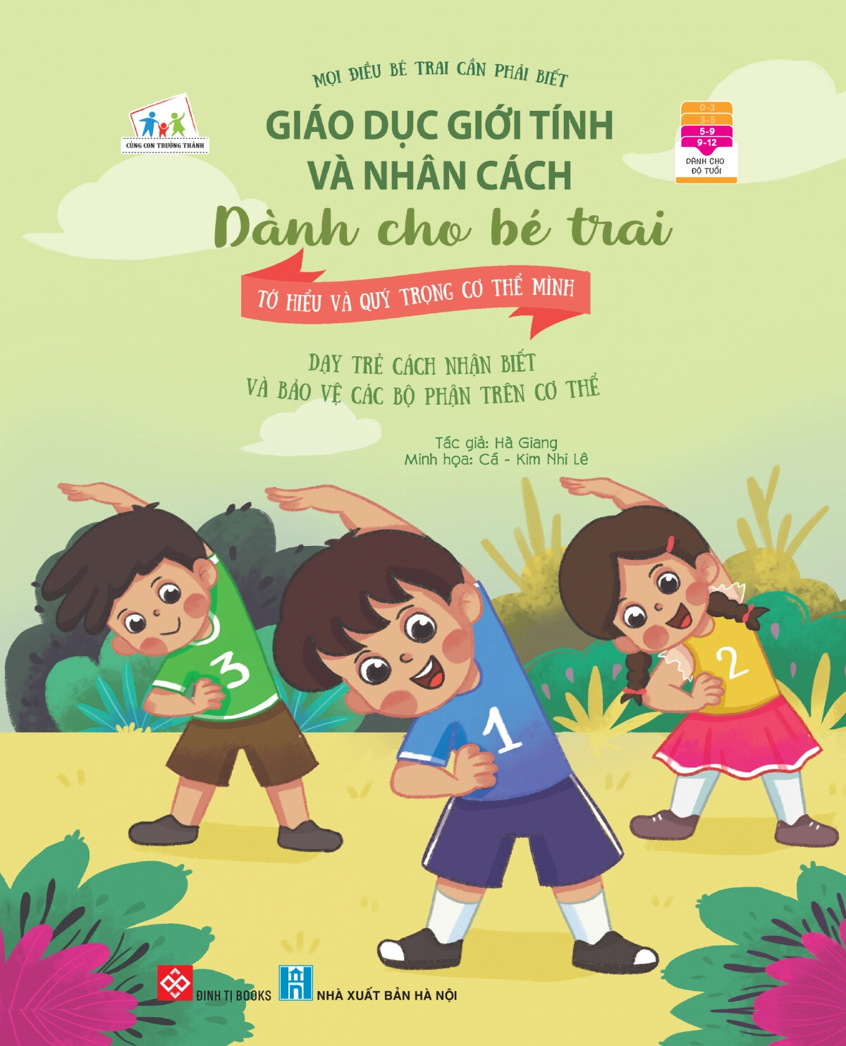 Sách Giáo Dục Giới Tính Và Nhân Cách Dành Cho Bé Trai - 5 - 12 Tuổi - Bộ 4 Cuốn + Lẻ