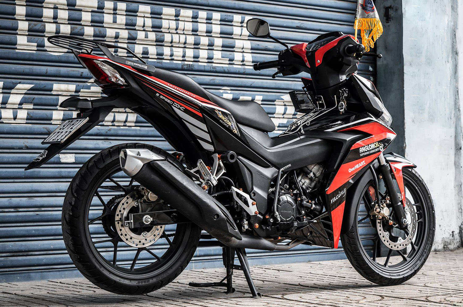 Tem trùm Winner 150 Orange Anglomoil