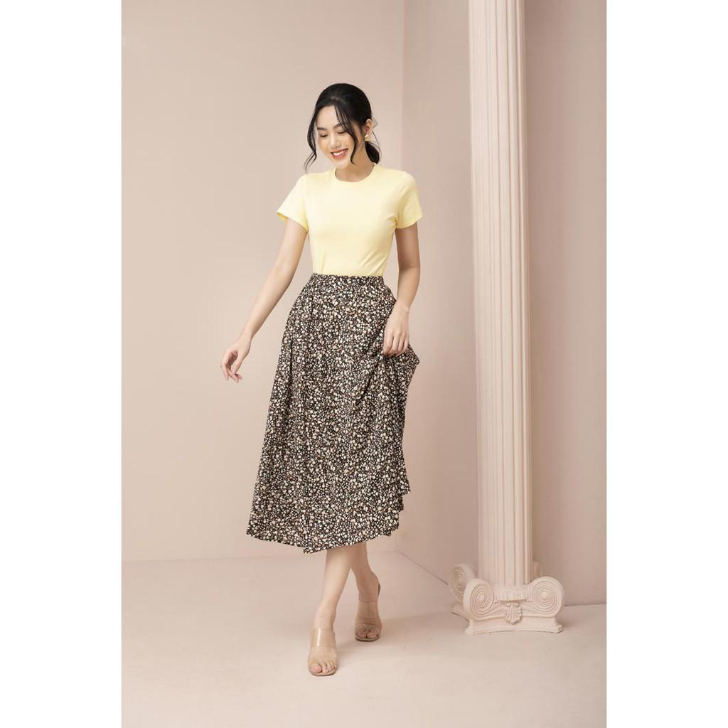 Áo phông cổ tròn basic,  cotton co dãn 2 chiều mặc mát, thấm hút mồ hôi