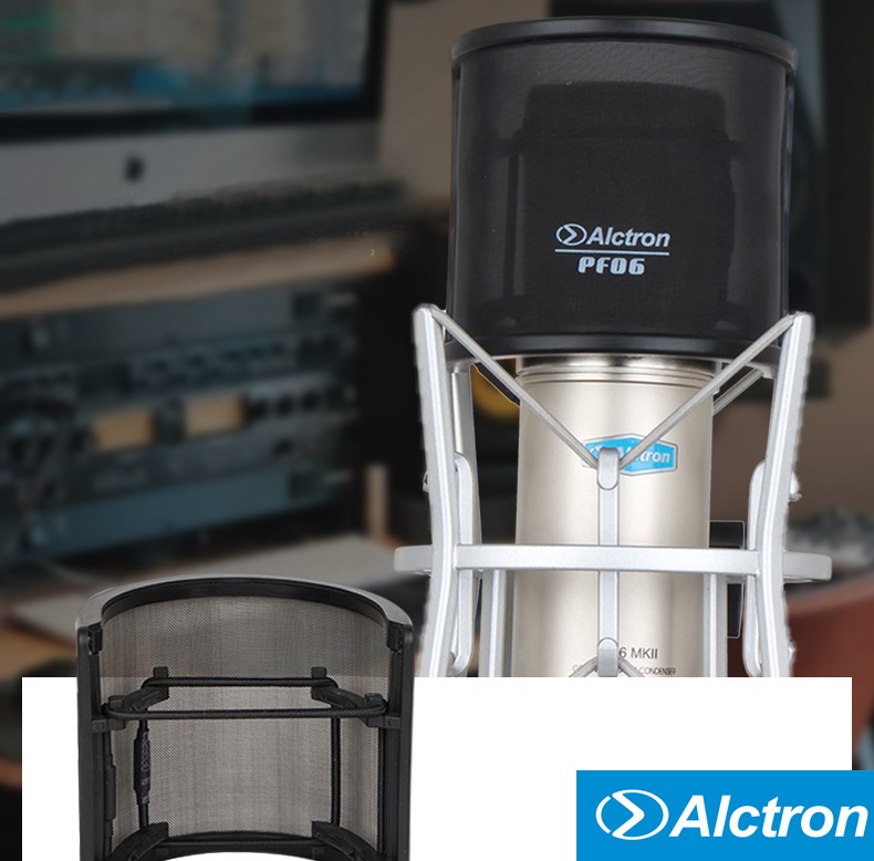 ROGTZ - Pop Filter Alctron PF06 - Lọc Âm Hiệu Quả, Bảo Vệ Micro Chuyên Nghiệp Lưới Kim Loại Cao Cấp Lọc Âm 99% Loại Bỏ Nhiễu Âm Tiếng Ồn Tiếng Vọng Bảo Vệ Micro Bụi Bẩn Công Trùng Hơi Nước Tương Thích Mọi Loại Micro Sang Trọng Dễ Lắp Đặt - Hàng Chính Hãng