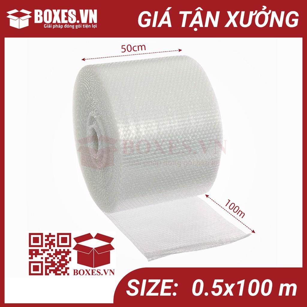 TÚI BÓNG KHÍ - MÀNG XỐP HƠI GÓI HÀNG CHỐNG SỐC 0.5x100m