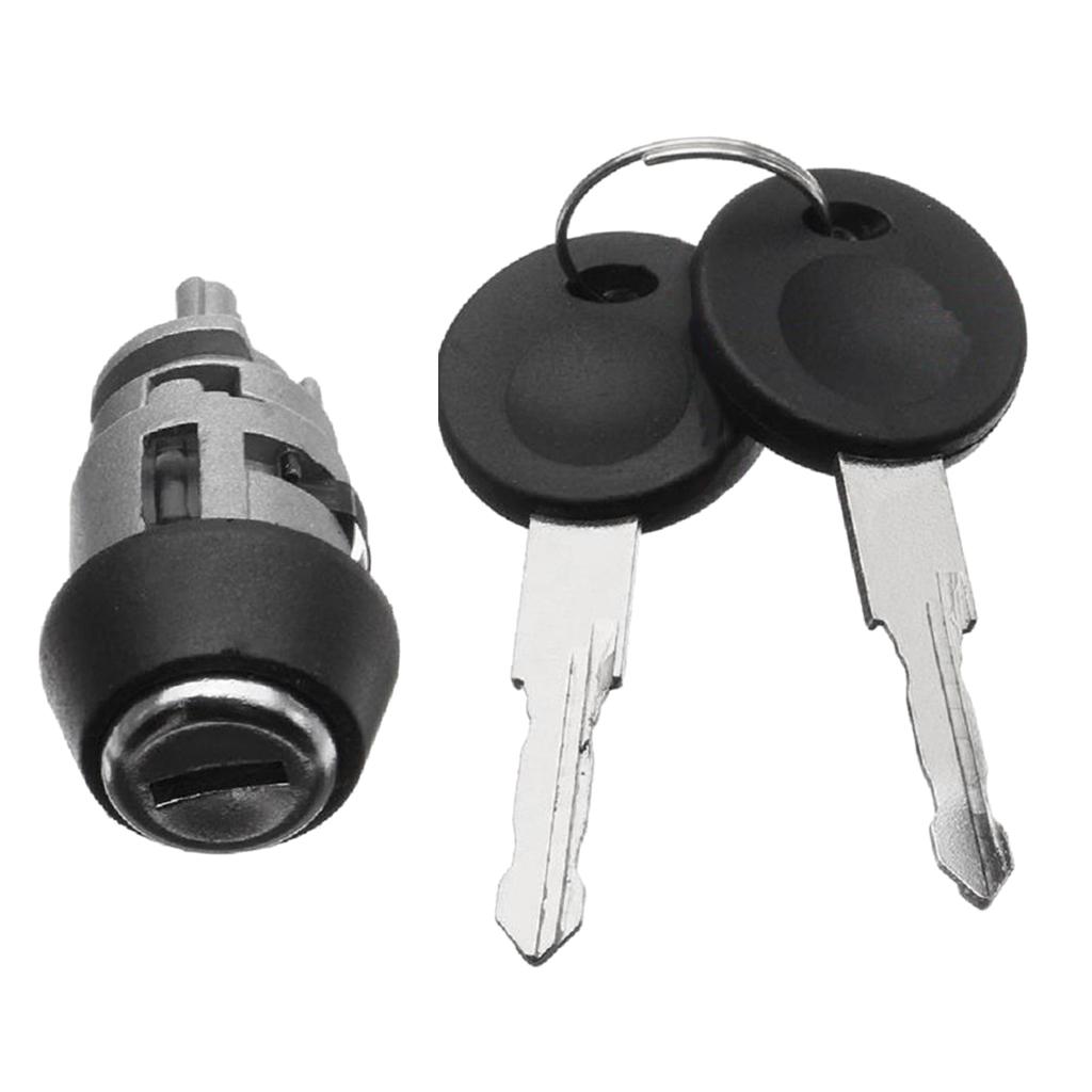 New Car Ignition Switch Lock Cylinder & 2pcs Key Kit for  Beetle