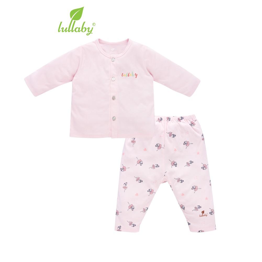 Lullaby - Bộ quần áo cài giữa dài tay - NH667P - BST SLEEP AIR