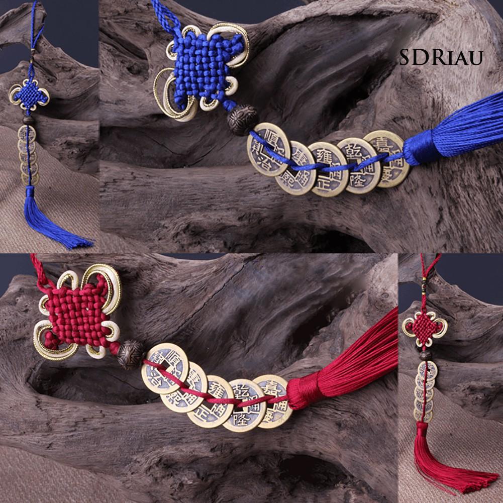 Phụ Kiện Treo Trang Trí Xe Ô Tô Hình Đồng Xu May Mắn