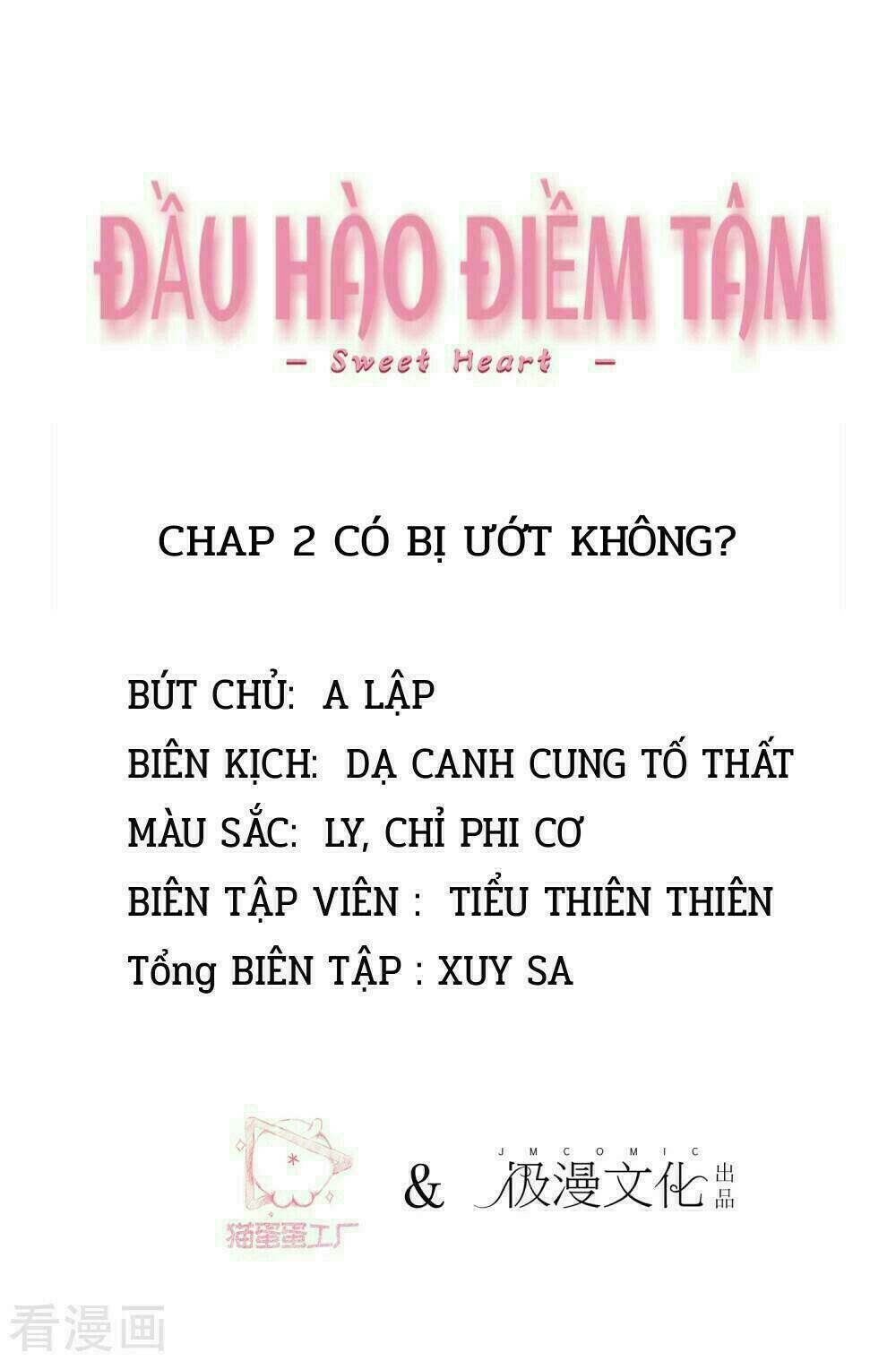 đầu hào điềm tâm chapter 2 3