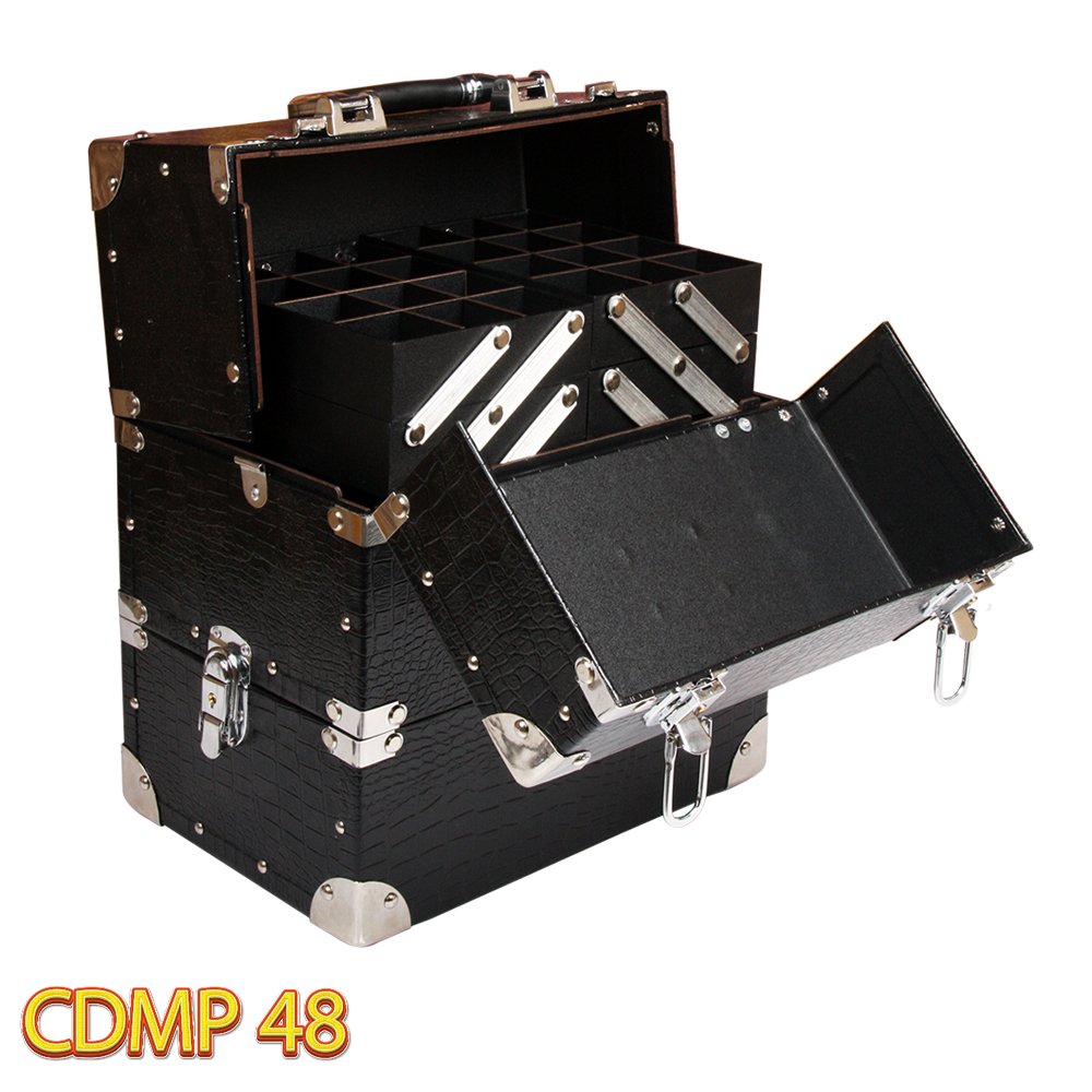 Cốp nail mi chuyên nghiệp đa năng đựng mỹ phẩm, dụng cụ phun xăm size 37x20x30