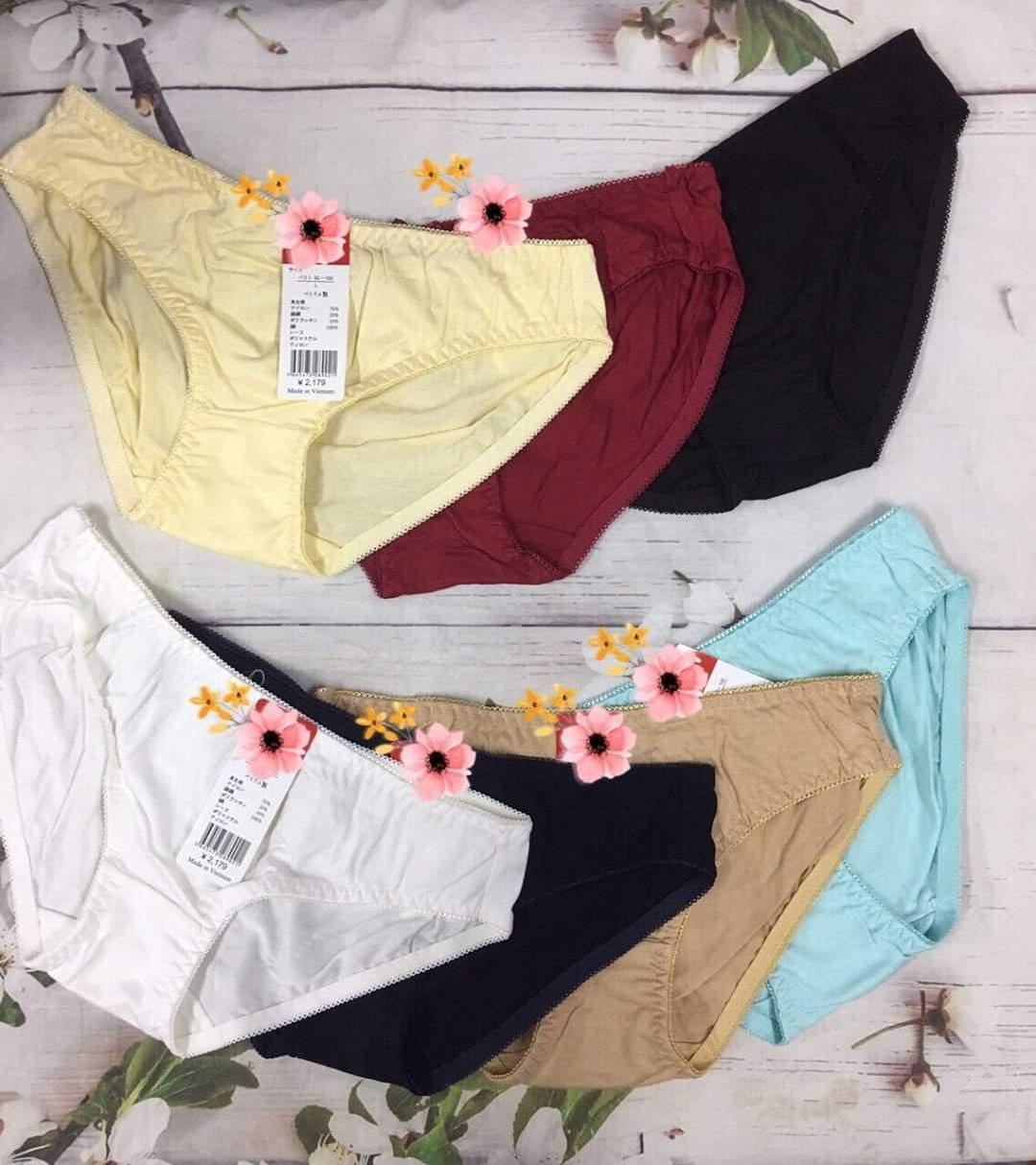 Quần Lót Nữ Cotton Thái Siêu Mịn  - Chất Liệu Thấm Hút Và Co Giãn 4 Chiều Tốt
