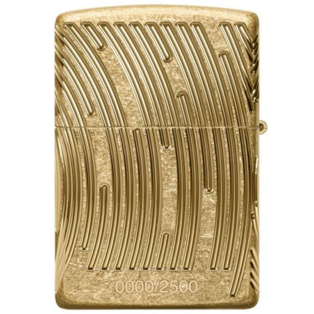 Bật Lửa Zippo 2026 Collectible of the Year - Phiên Bản Sưu Tầm Toàn Cầu với Vỏ Armor Tumbled Brass