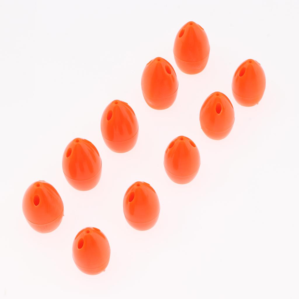 10 Pieces Bombarda Sbirolino Floating Trout Pose Fly Fishing Floats Orange