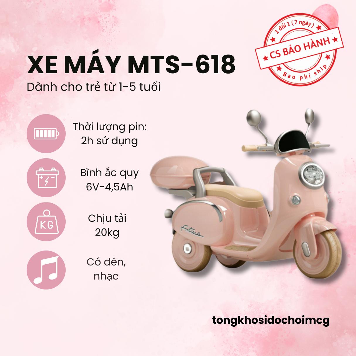 Xe máy trẻ em MTS618