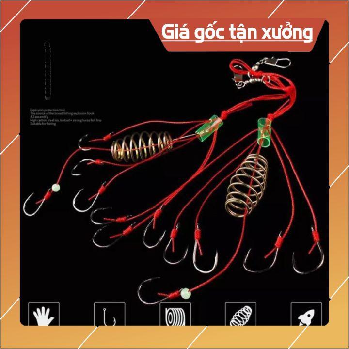 Lưỡi Câu Lăng Xê Lưỡi Câu Cá 1 hộp 2 BỘ ( HÀNG GIA CÔNG )