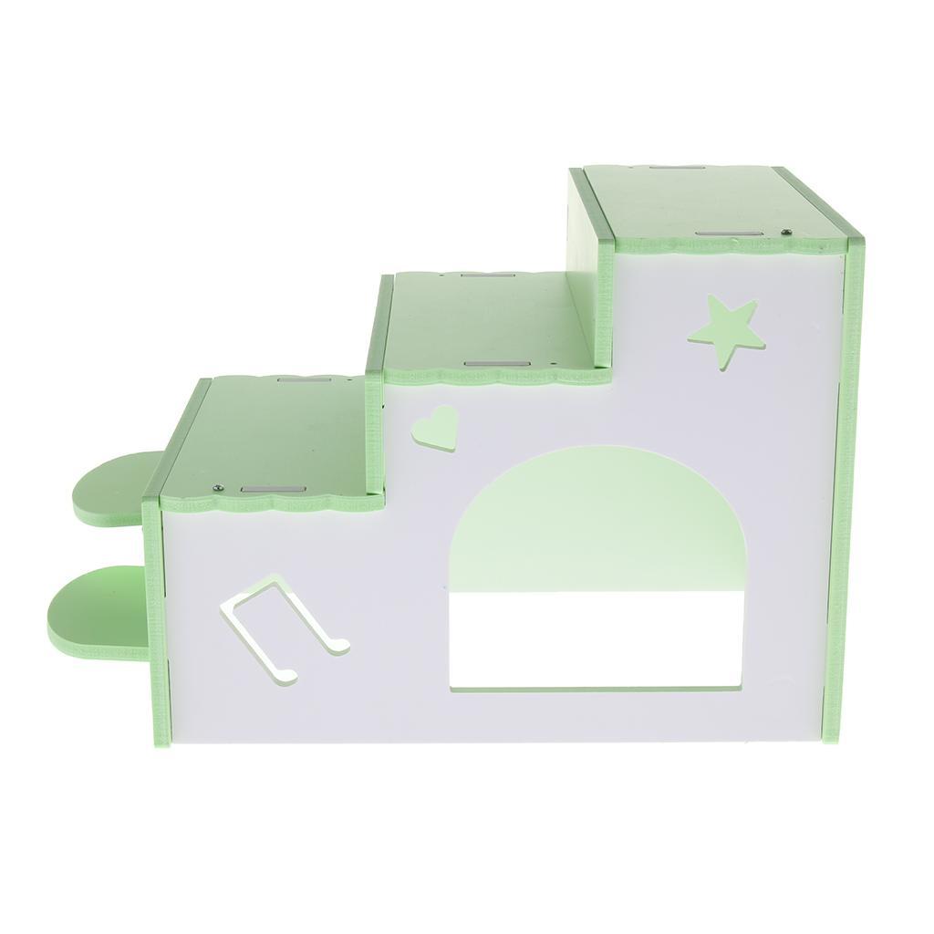 Small Animals Hamster House Cages Squirrel Villa Hut Play Toy