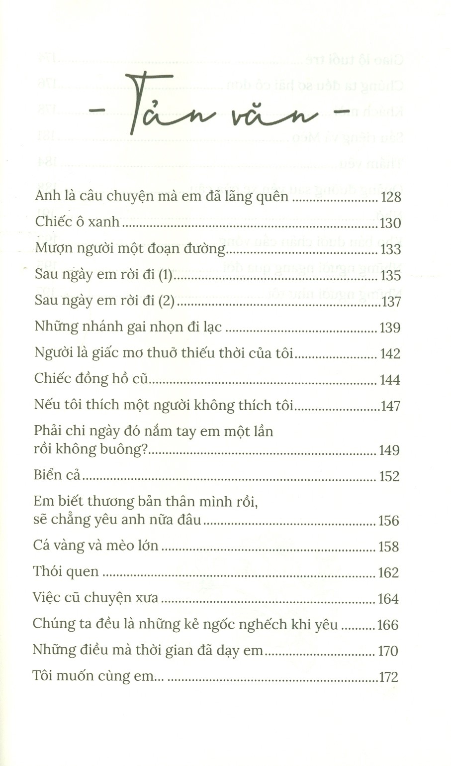 CHUYỆN XƯA TÔI NHỚ, NGƯỜI CŨ ĐÃ QUÊN (Lam - Lê)