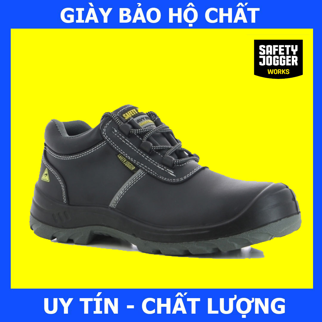 Giày Bảo Hộ Safety Jogger Aura Chống Thấm Nước, Chống Tĩnh Điện, Chống Sốc, Chống Va Đập, Chống Đâm Xuyên