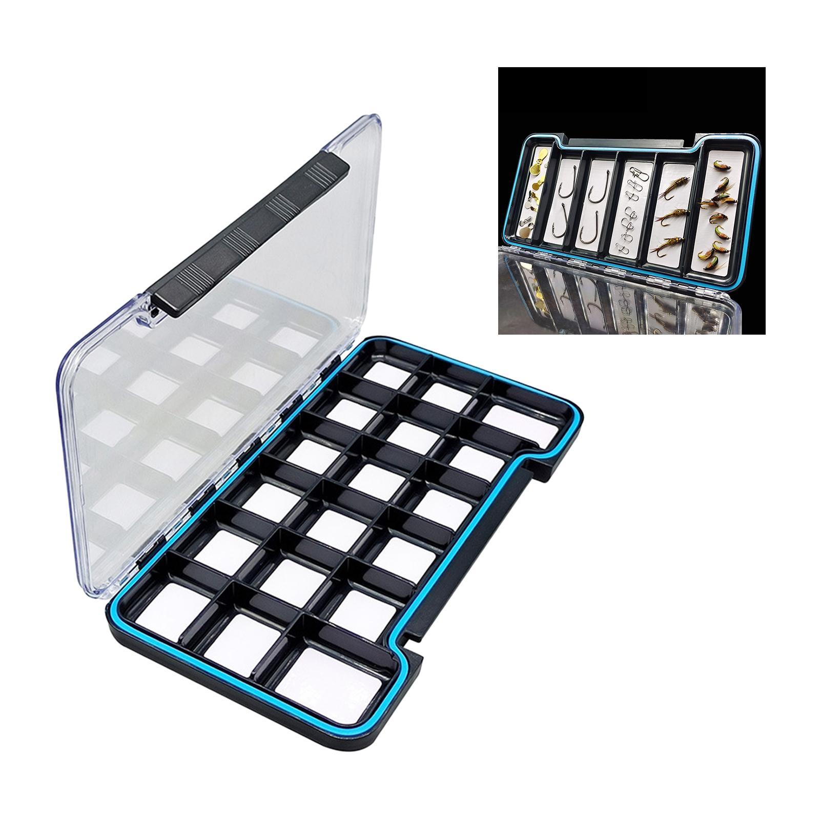 Waterproof Fly Box  Fly Holder Case Pocket Fly Fishing Flies Storage