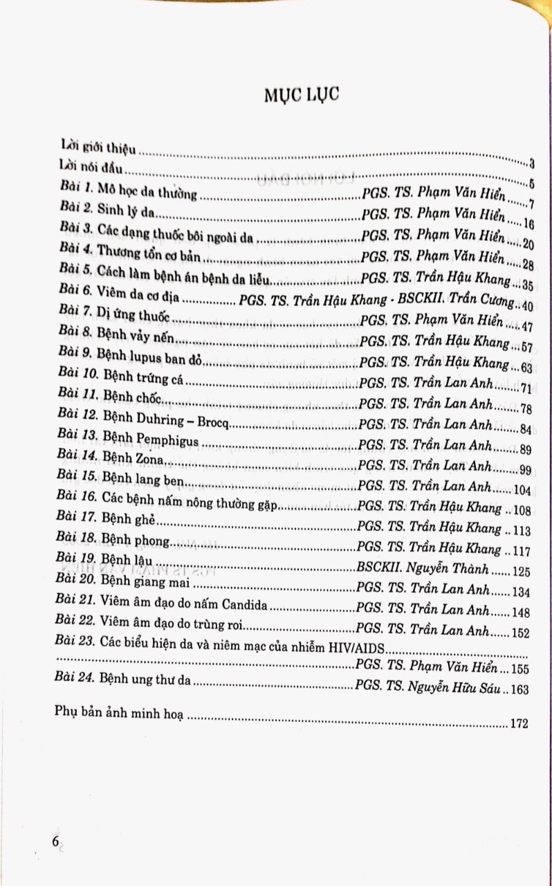 Da Liều Học (Dùng cho đào tạo bác sĩ đa khoa)