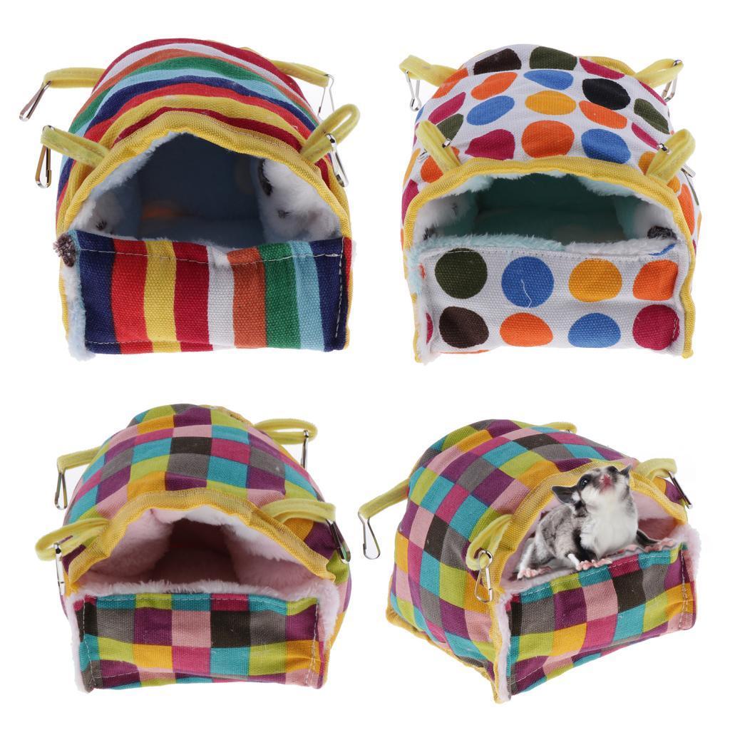 Hamster Guinea Pig Chinchilla Warm Sleeping Nest Cage Houses